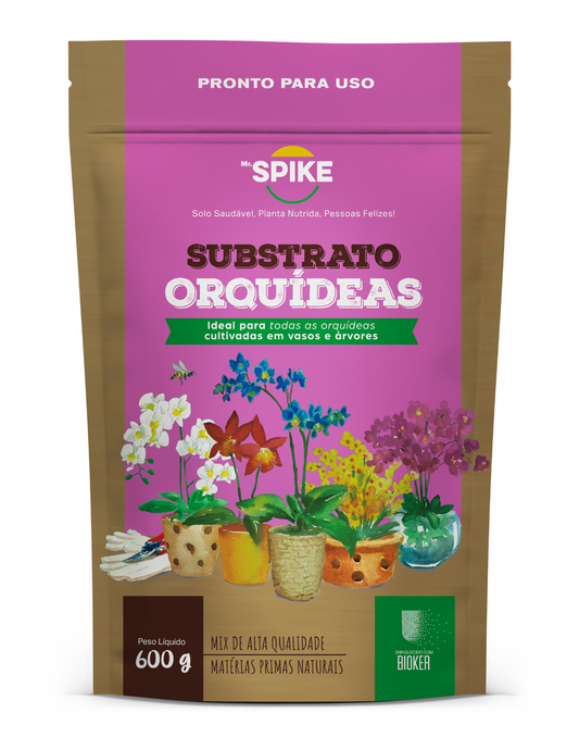 Substrato Orquídeas Mr. Spike 600g