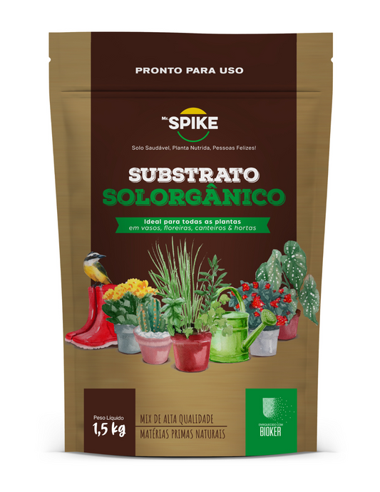 Substrato Solorgânico Mr Spike 1,5kg