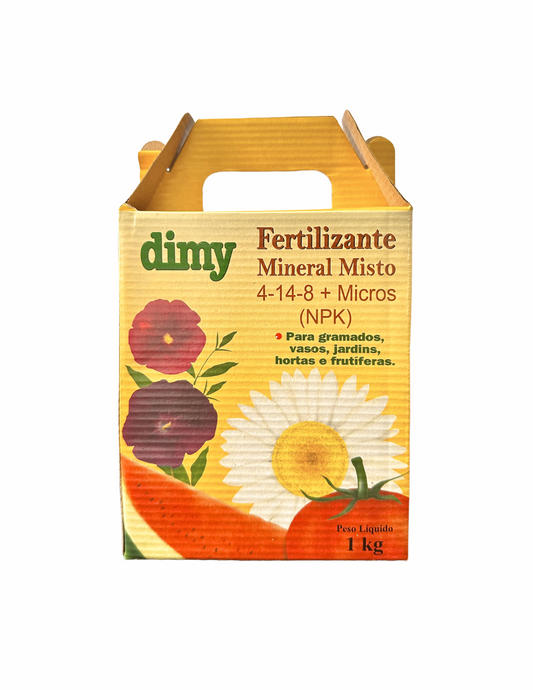 Fertilizante Mineral Misto 4-14-8 Dimy 1 kg