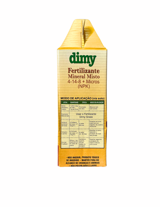 Fertilizante Mineral Misto 4-14-8 Dimy 1 kg