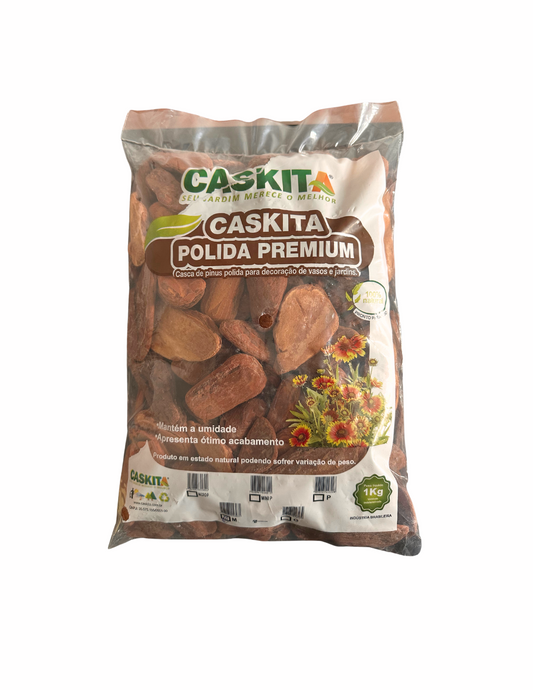 Casca de Pinus Polida Tamanho M 1kg