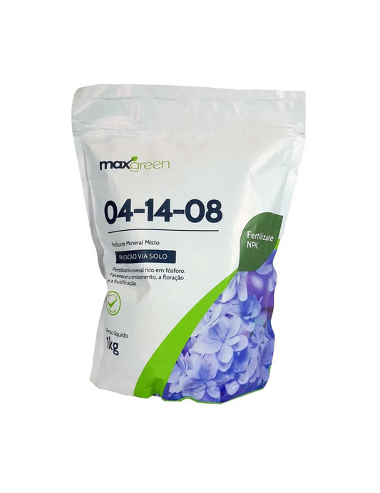 Maxgreen 04-14-08 - Fertilizante Mineral Misto 1kg