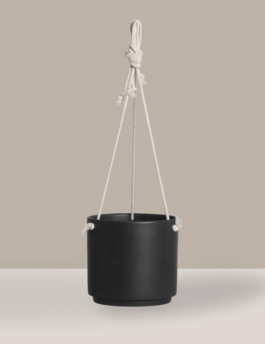 Cachepô Vidar Preto Pendente