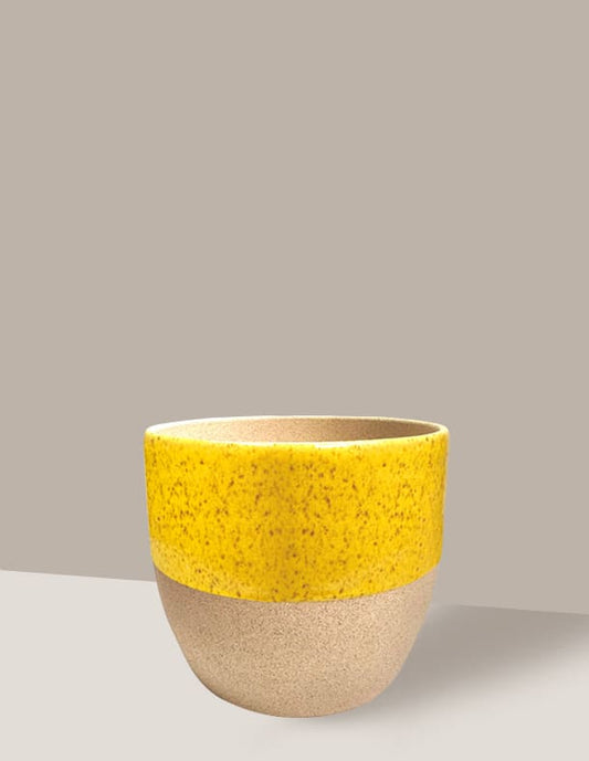 Cachepô Freia Amarelo
