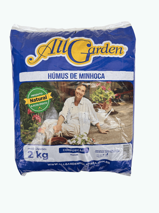 Húmus de minhoca All Garden 2kg